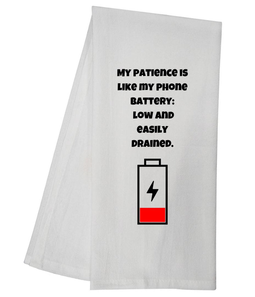 Patience Drained Tea Towel GGTT519