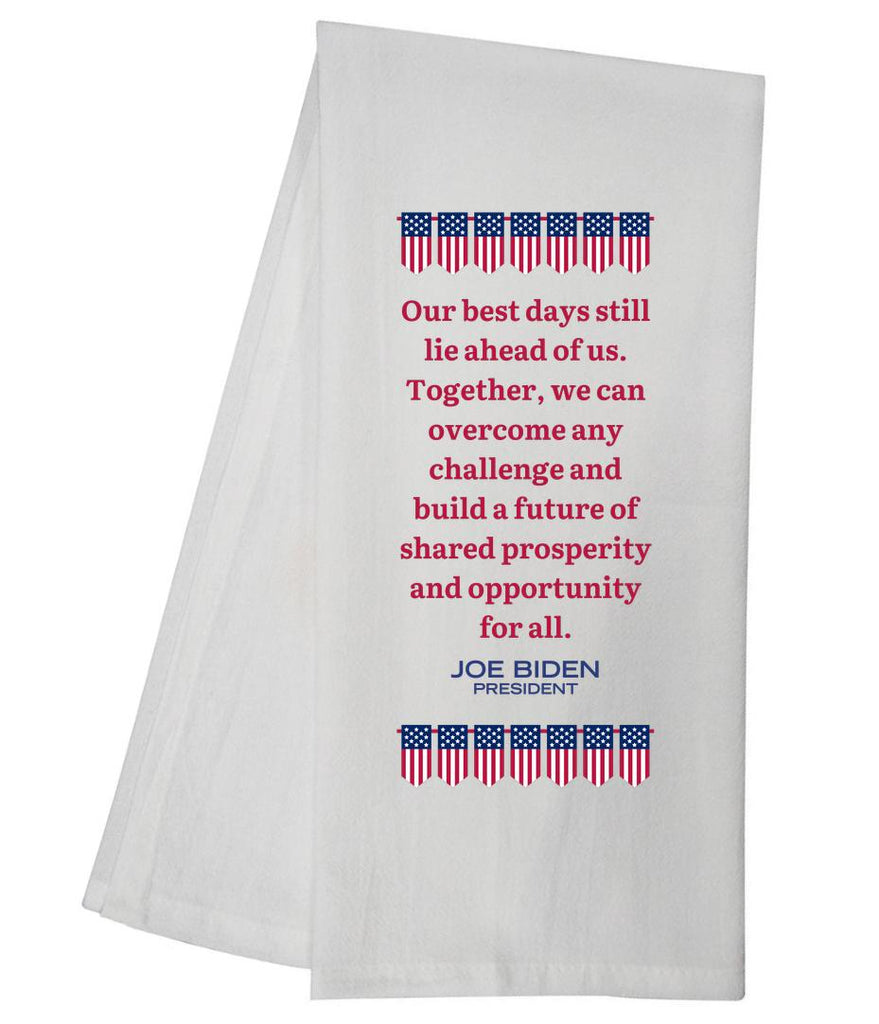 Biden Best Days Tea Towel GGTT536