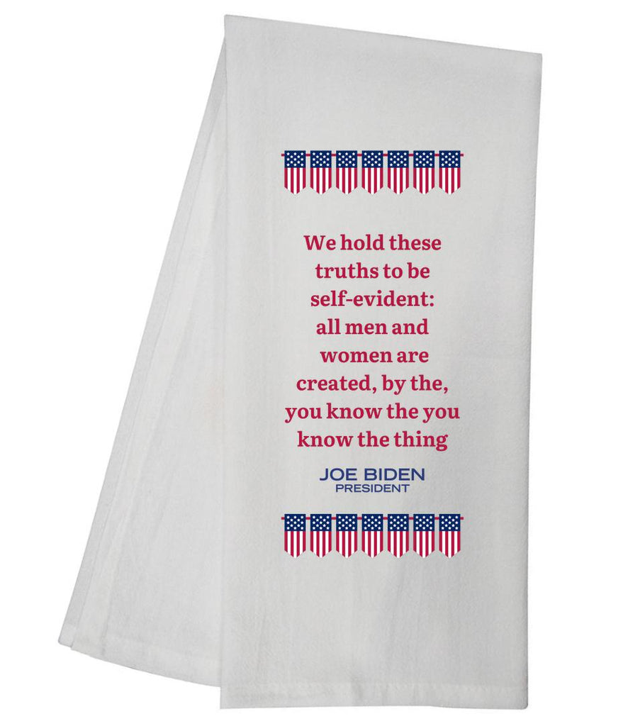 Biden You Know The Thing Tea Towel GGTT540