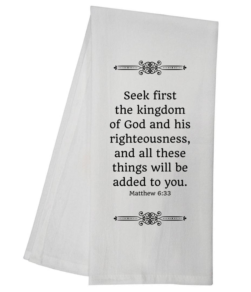 Mattew 6:33 Tea Towel GGTT548