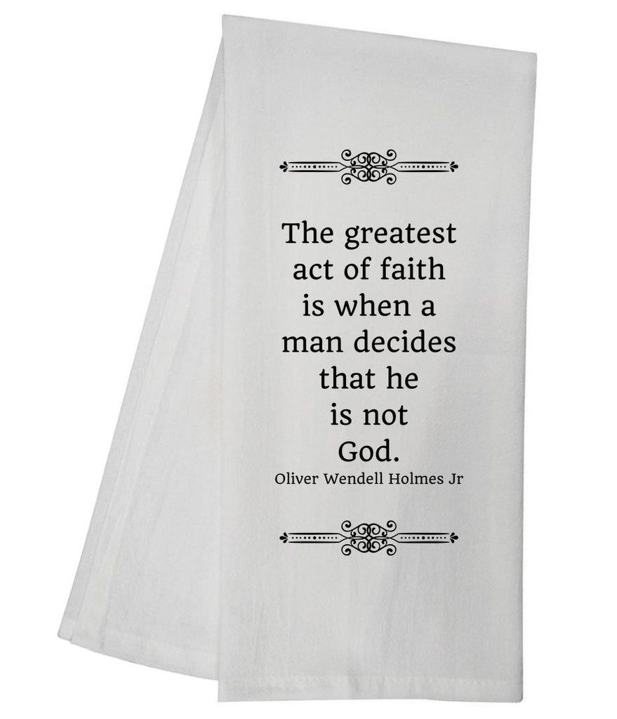 He Is Not God Tea Towel GGTT557