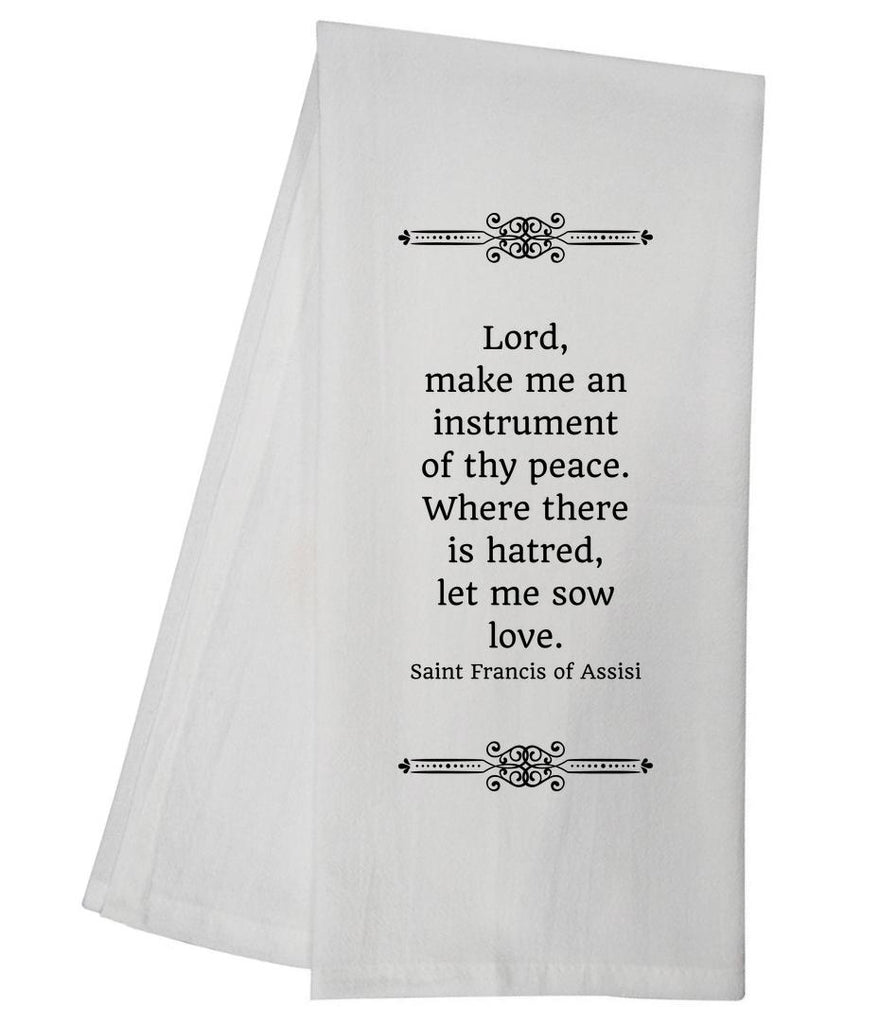 Instrument of Peace Tea Towel GGTT590