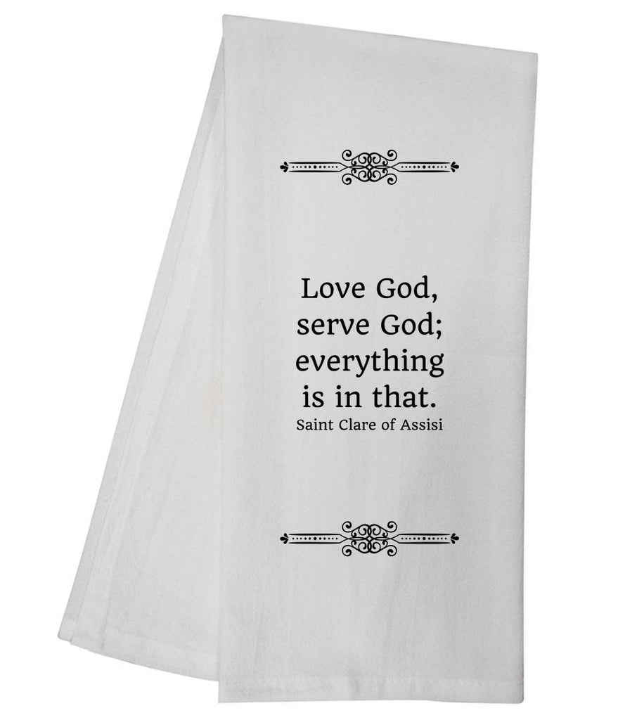 Love God Tea Towel GGTT592