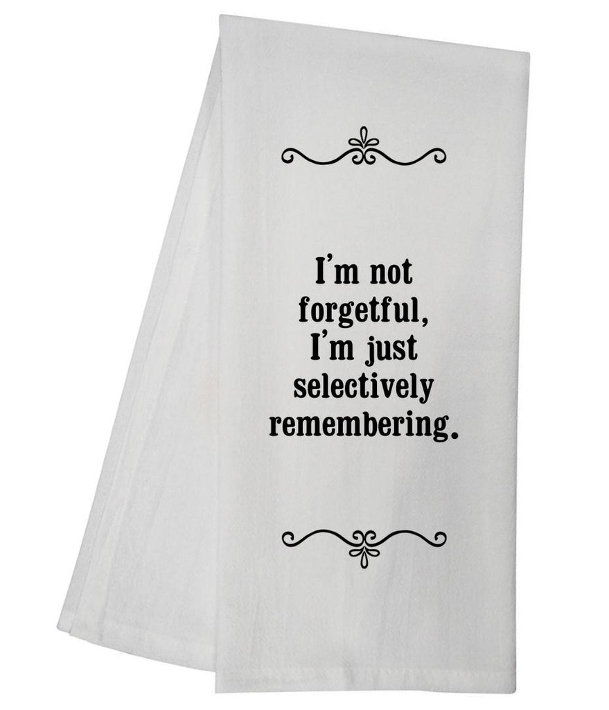 Selectively Remembering Tea Towel GGTT611