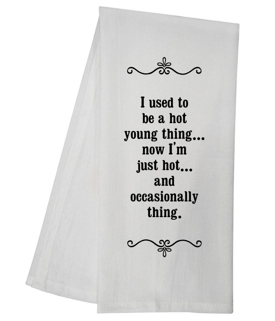 Hot Young Thing Tea Towel GGTT617