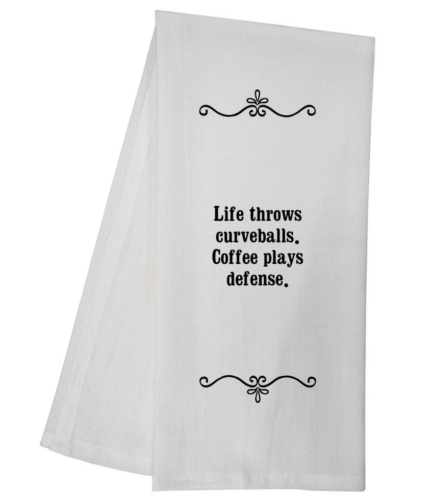 Curveballs Tea Towel GGTT331