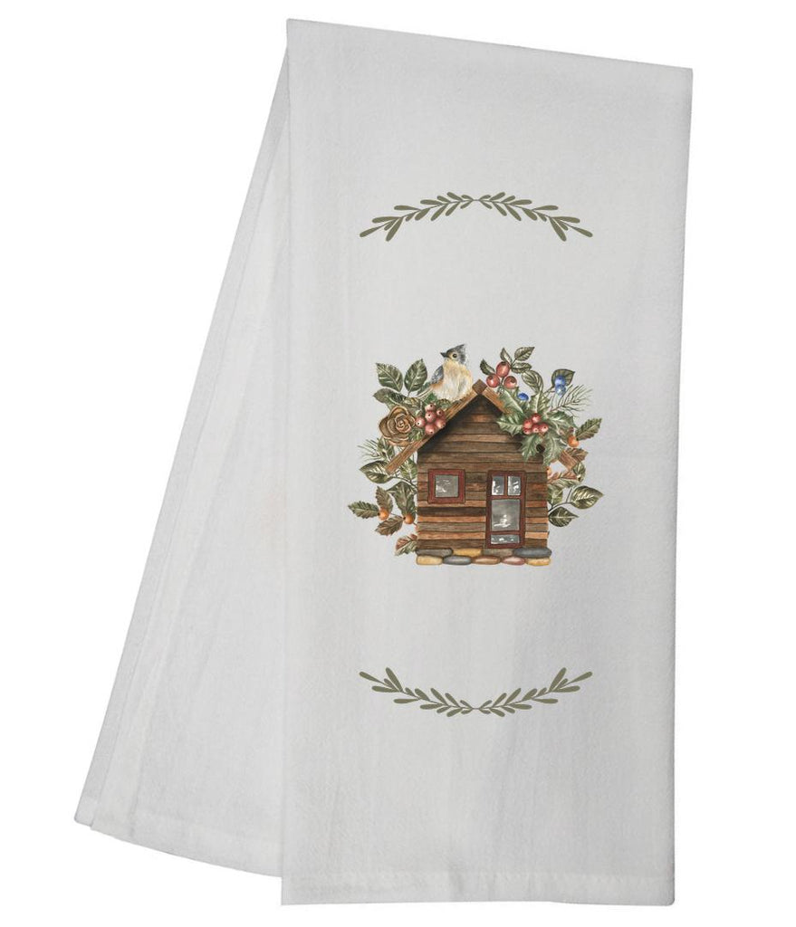 Rustic Birdhouse Tea Towel GGTT634