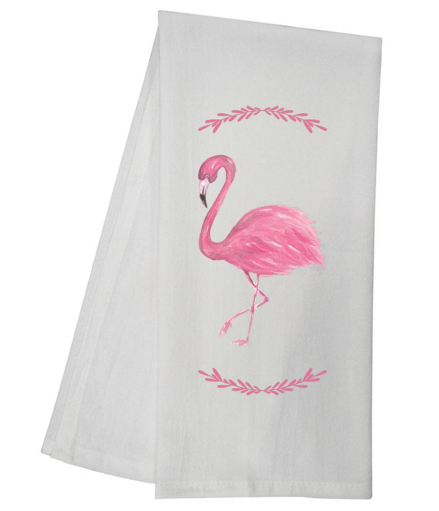 Pink Flamingo Tea Towel GGTT638