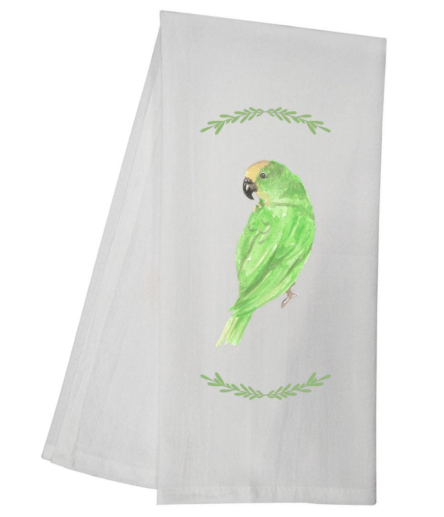 Yellow Crowned Parrott Tea Towel GGTT639