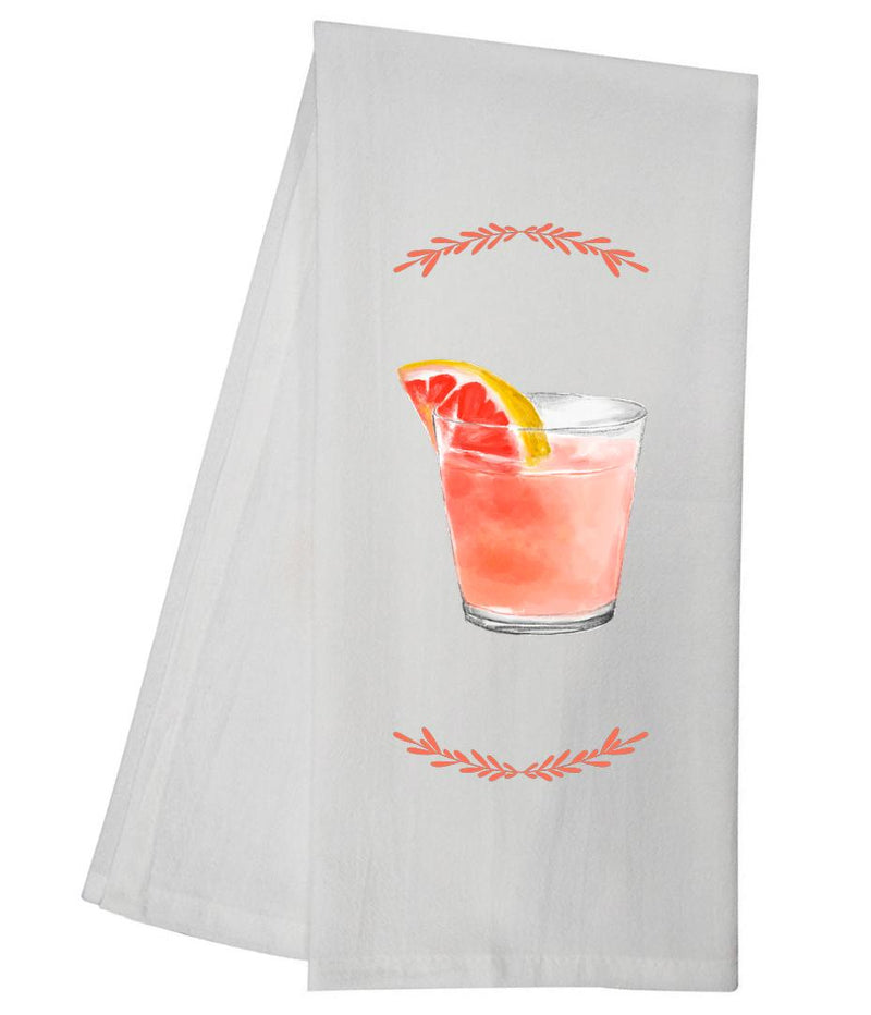 Grapefruit Paloma Tea Towel GGTT654