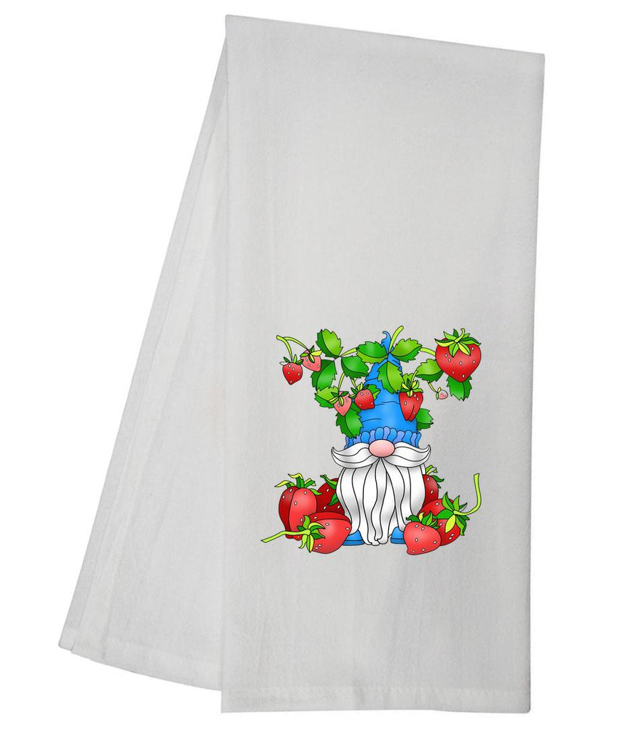 Strawberry Gnome Tea Towel GGTT664