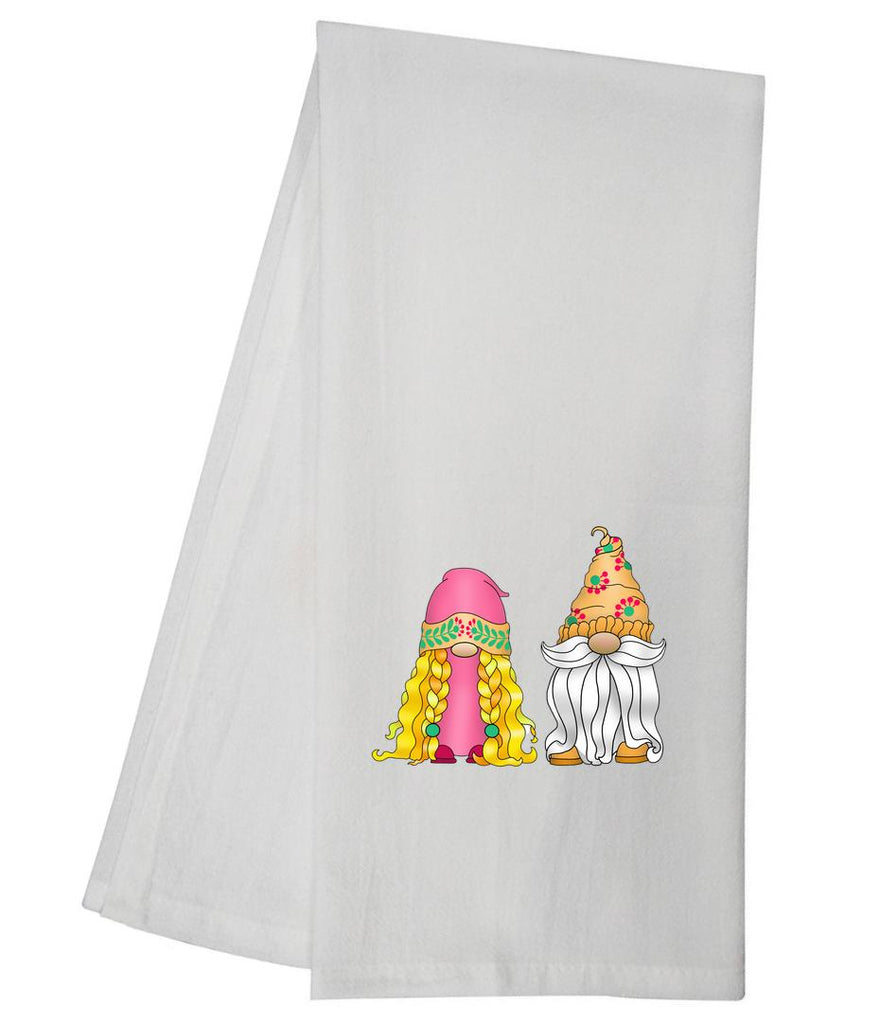 Gnome Couple Tea Towel GGTT666