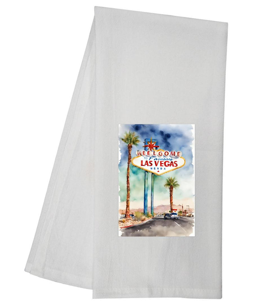 Las Vegas Sign II Tea Towel GGTT696