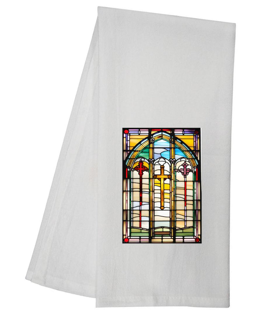 Stained Glass 7 Tea Towel GGTT719