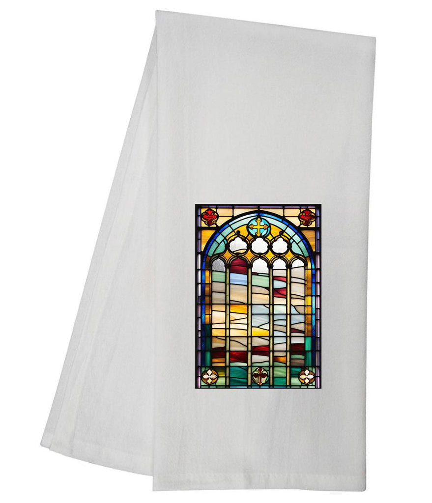 Stained Glass 8 Tea Towel GGTT720