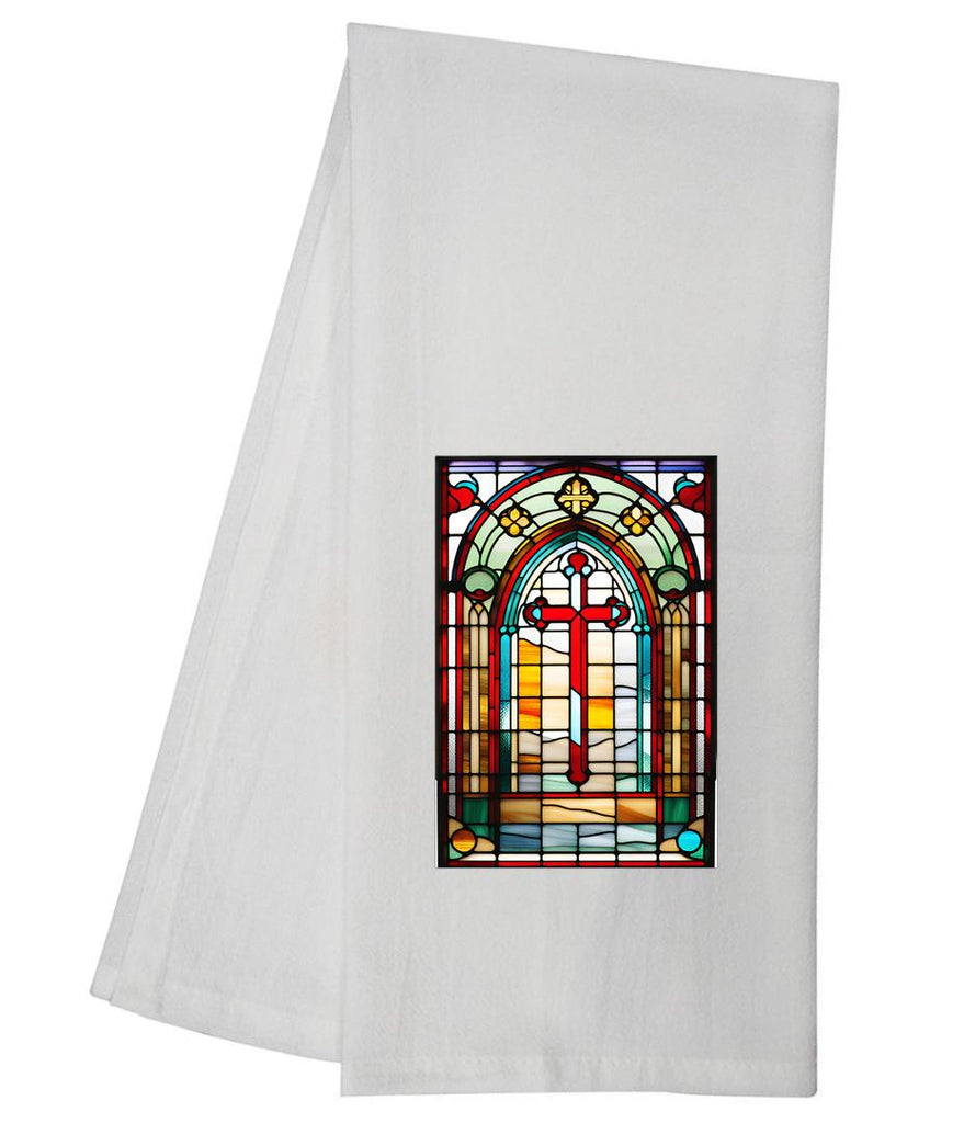 Stained Glass 10 Tea Towel GGTT722