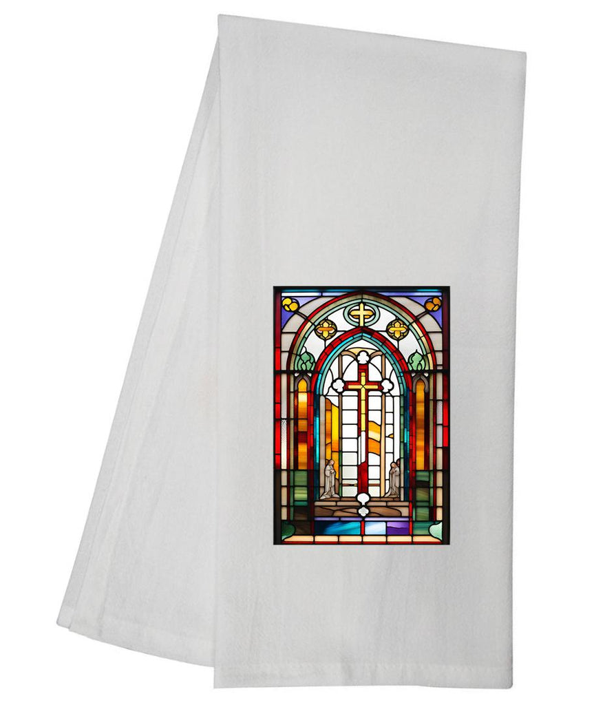 Stained Glass 11 Tea Towel GGTT723