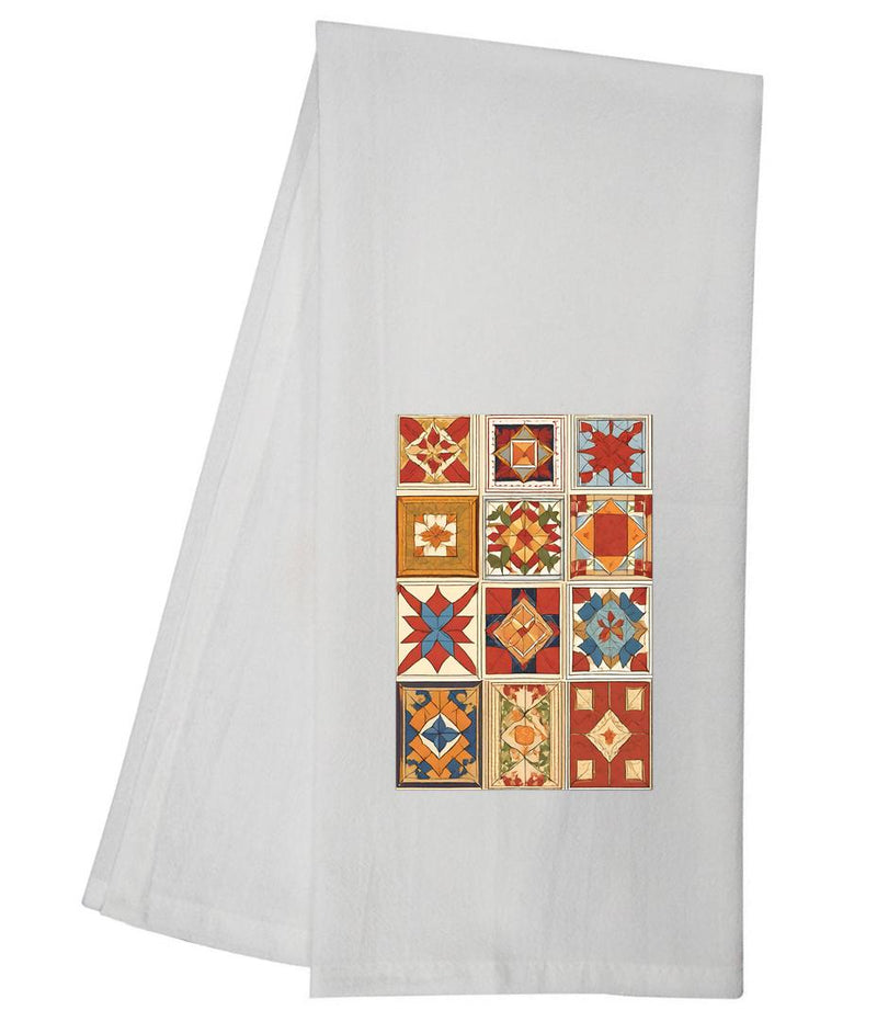 Quilt Pattern 5 Tea Towel GGTT729
