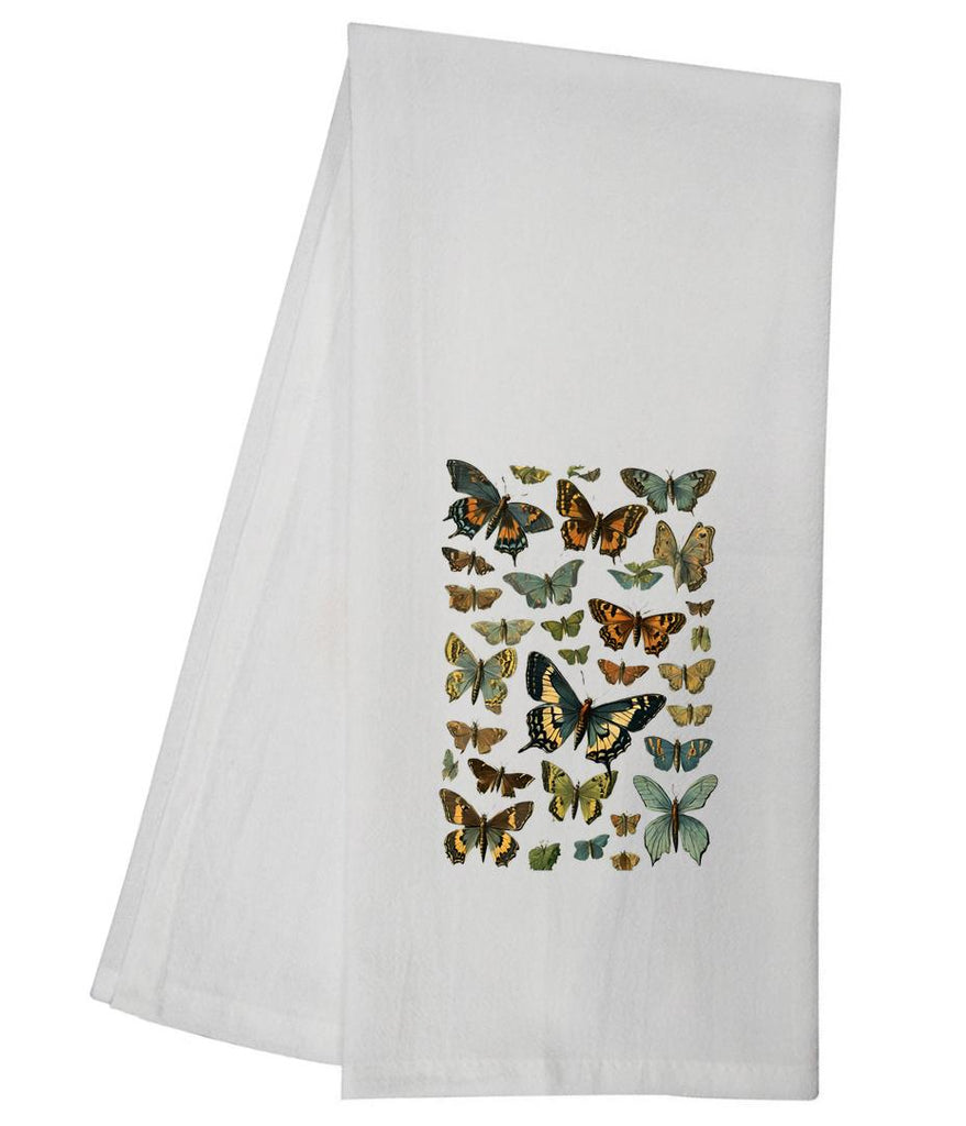 Vintage Butterflies II Tea Towel GGTT747