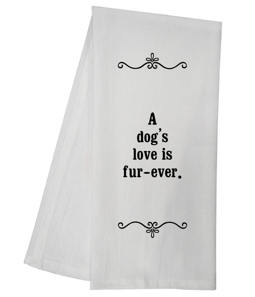 Dogs Love Tea Towel GGTT765