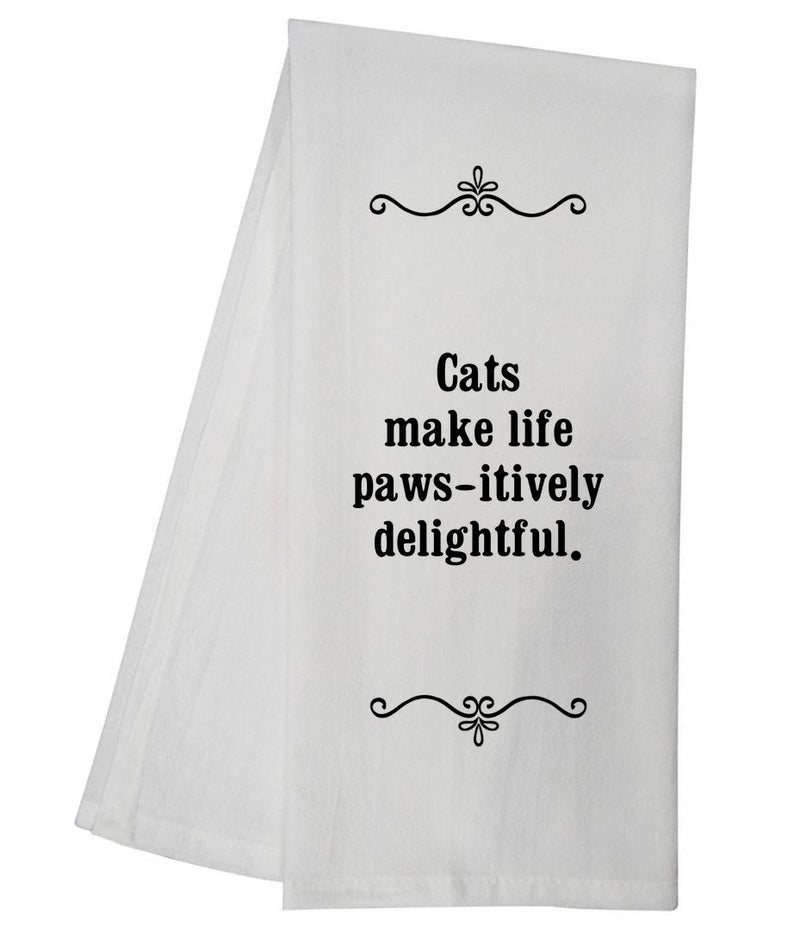 Pawsitively Dellightful Tea Towel GGTT771