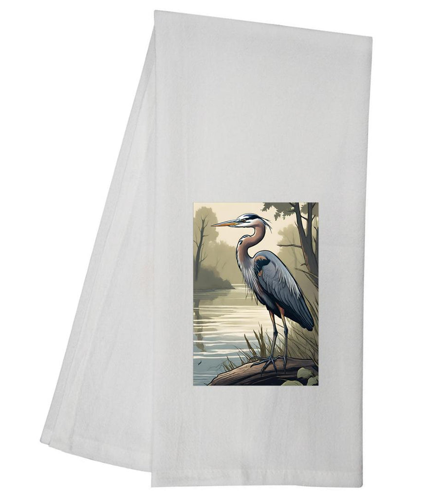 Blue Heron I Tea Towel GGTT777