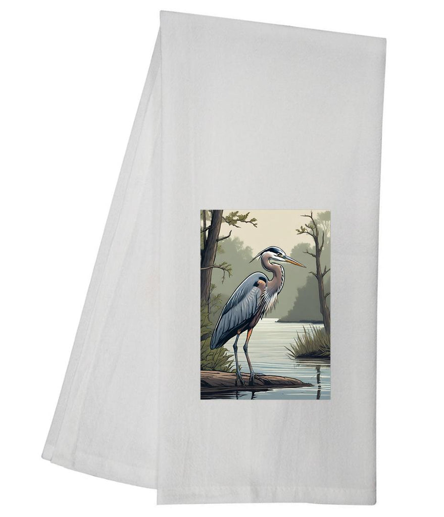 Blue Heron II Tea Towel GGTT778