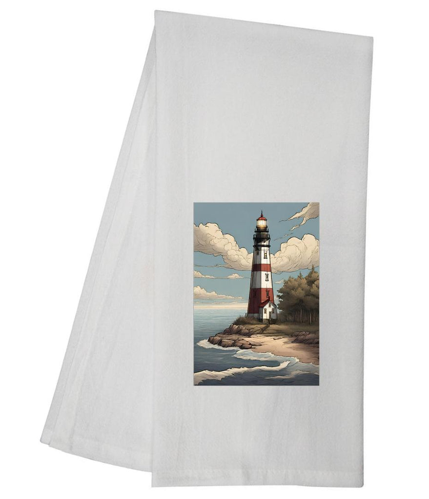 Artistic Lighthouse I Tea Towel GGTT782