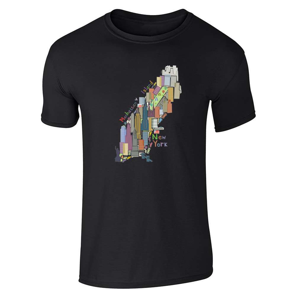 New York City Manhattan Drawing Unisex Tee