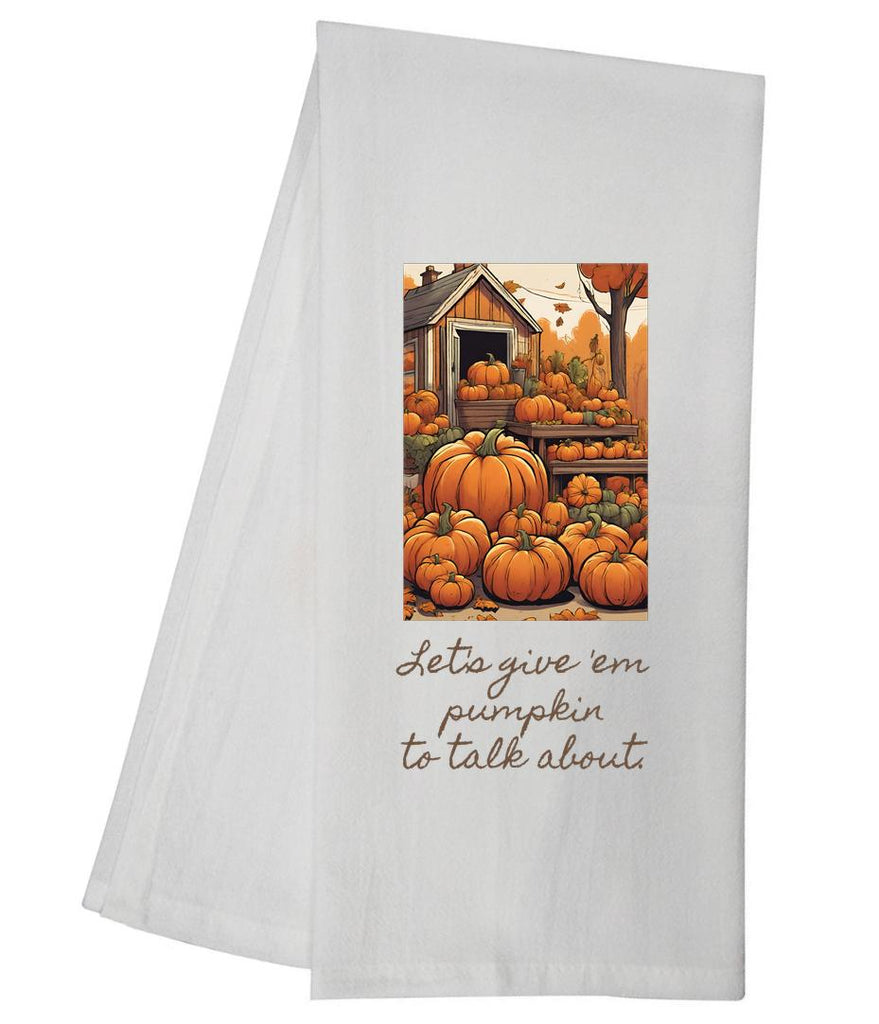 Pumpkin To Talk About Tea Towel GGTT796