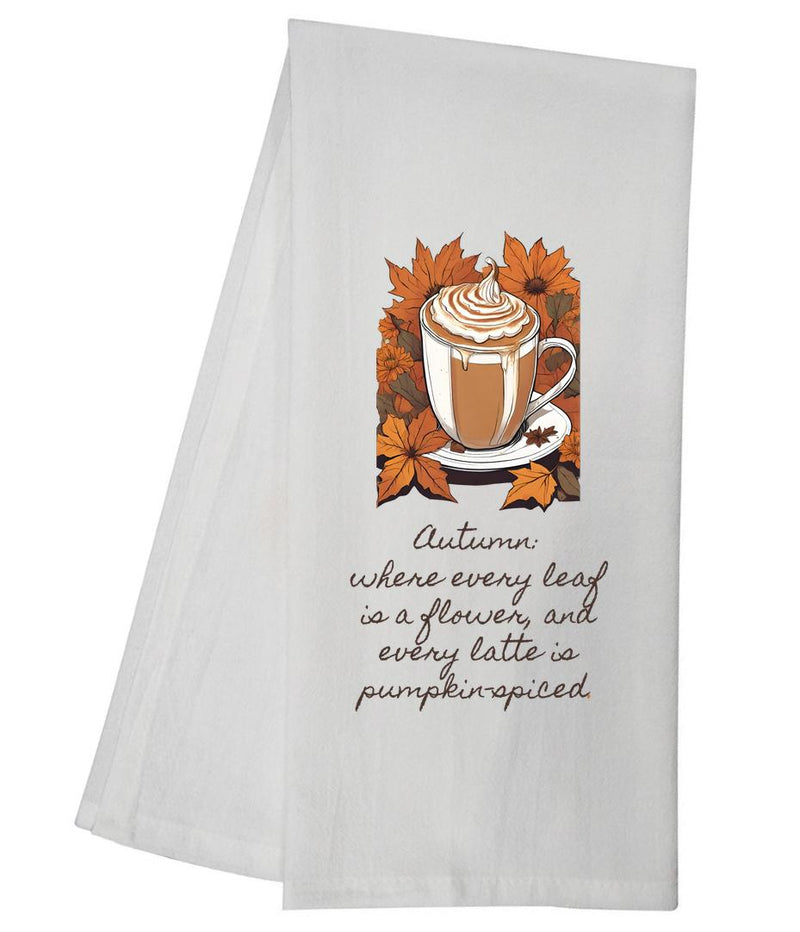 Autumn Pumpkin Spiced Tea Towel GGTT797