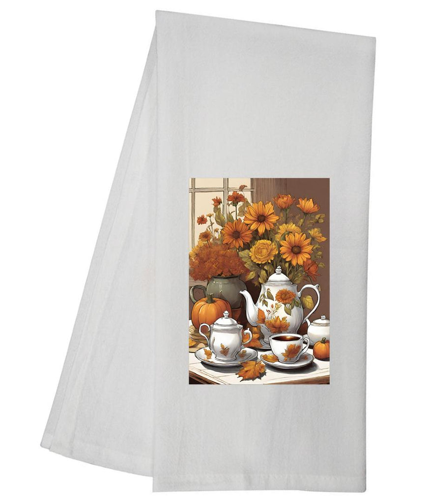 Sunflowers And Tea Tea Towel GGTT807