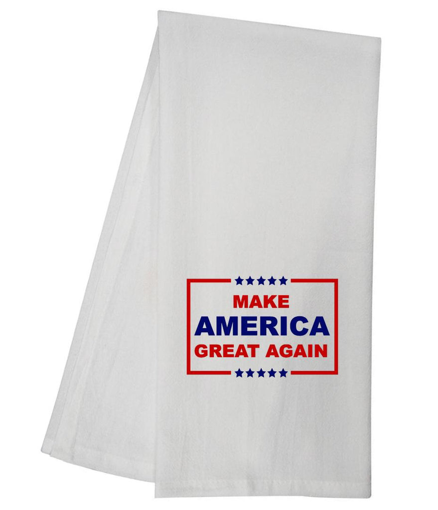 MAGA Make America Great Again Logo Tea Towel Tea Towel GGTT825