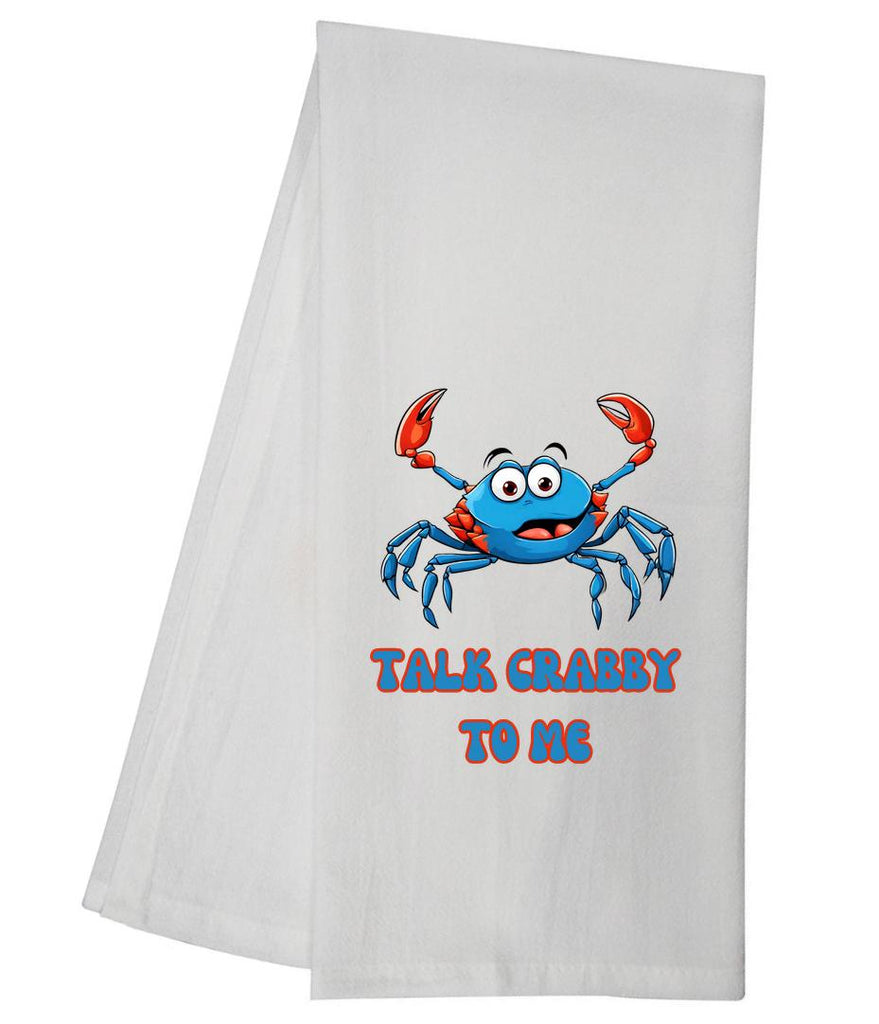 Talk Crabby Tea Towel GGTT831