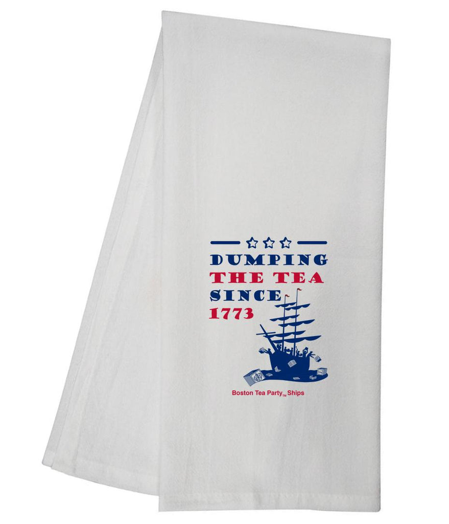 Dumping The Tea Since 1773 Tea Towel HIS-TEA-012-DTT1773