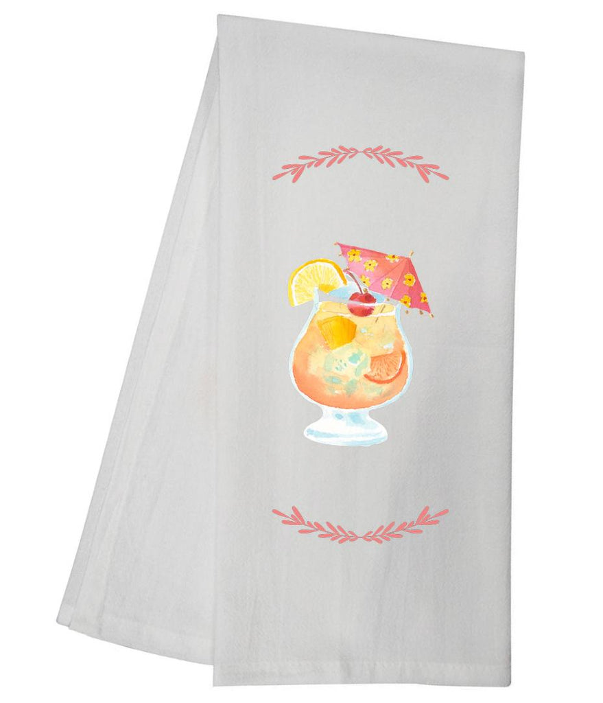 Summer Fun Cocktail Tea Towel GGTT842