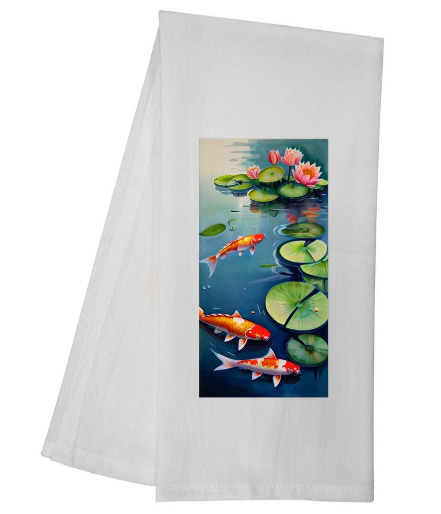 Koi Zen II Tea Towel GGTT883