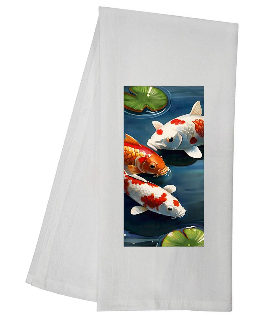 Koi Zen IV Tea Towel GGTT885