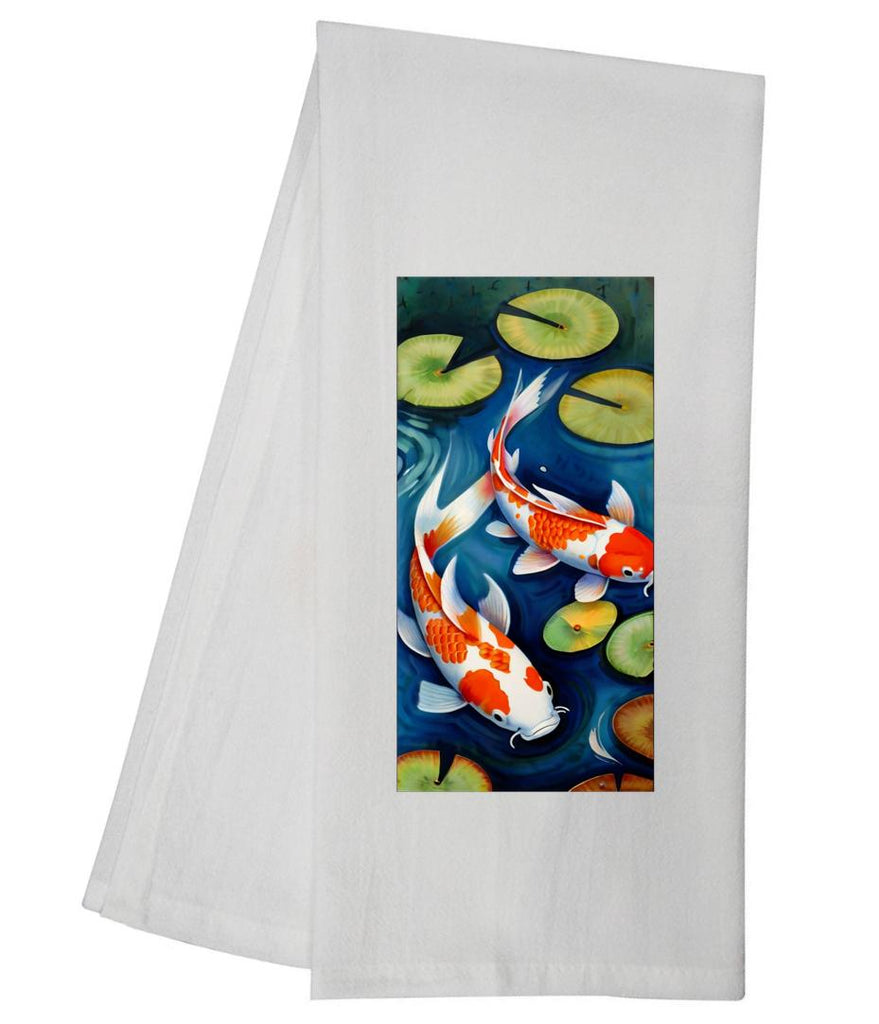 Koi Zen VII Tea Towel GGTT888