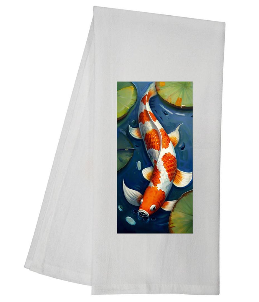 Koi Zen VIII Tea Towel GGTT889