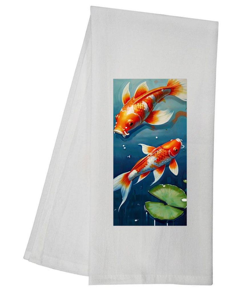 Koi Zen IX Tea Towel GGTT890