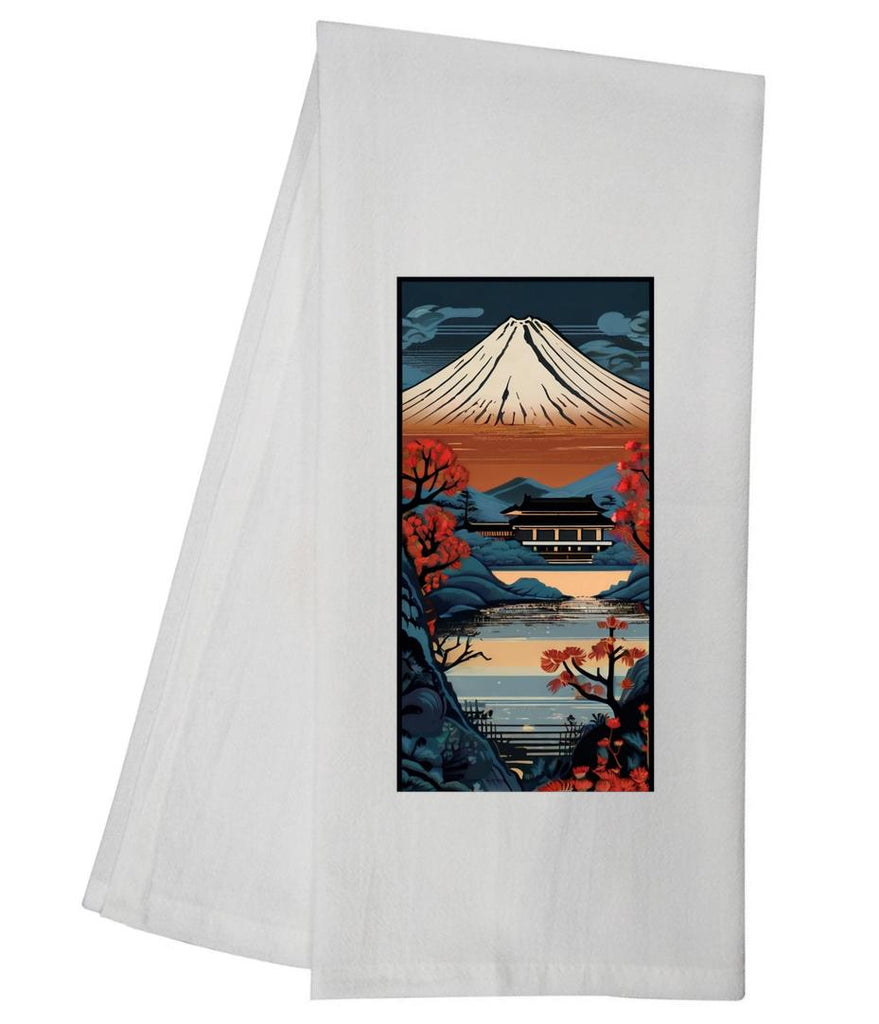 Woodblock Dreams V Tea Towel GGTT896