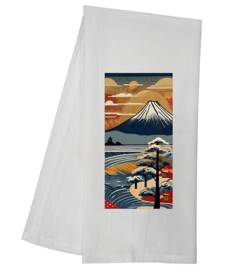 Woodblock Dreams VI Tea Towel GGTT897