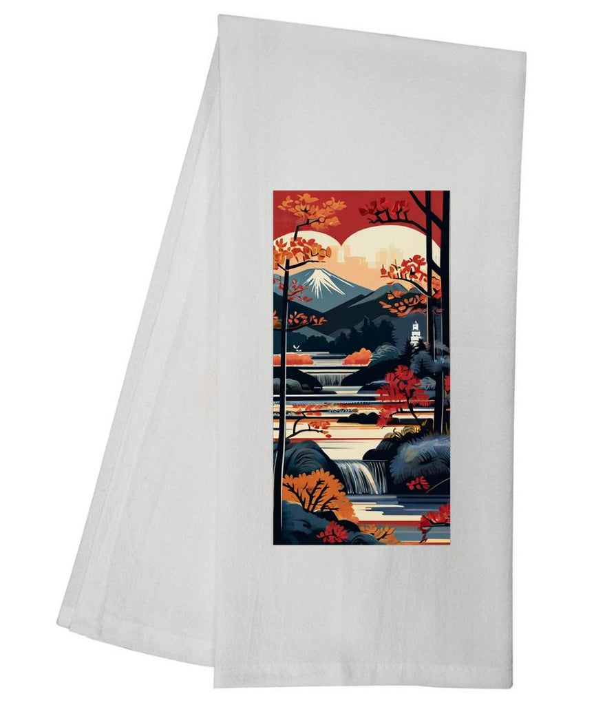 Woodblock Dreams IX Tea Towel GGTT900