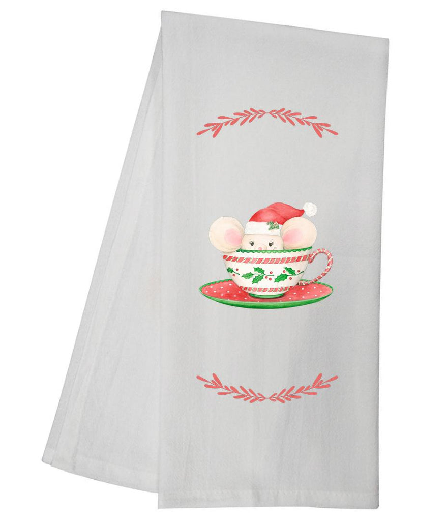 Mouse In Teacup Tea Towel GGTT905