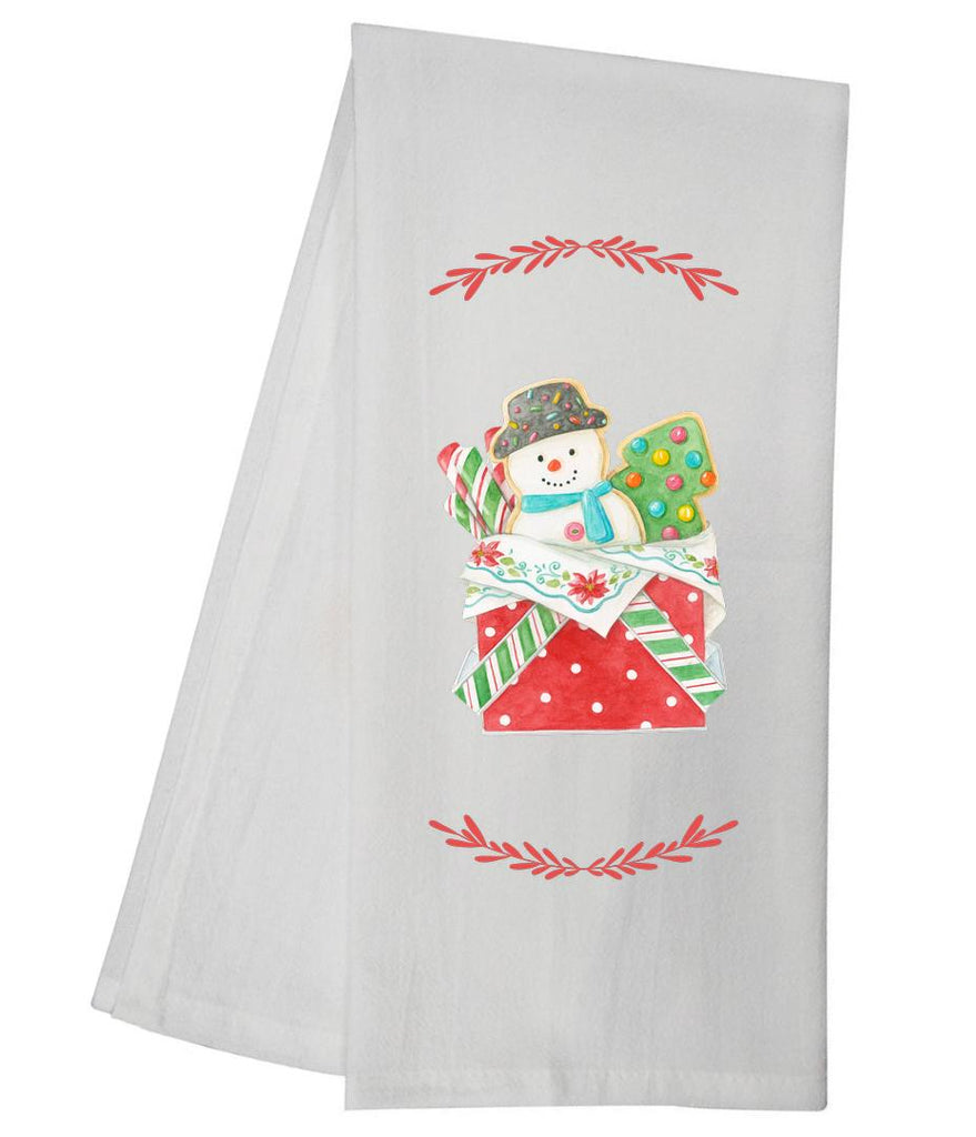 Snowman Cookie Tea Towel GGTT926