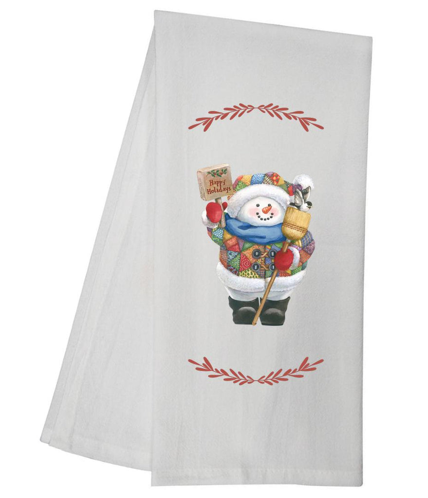 Patchwork Santa Tea Towel GGTT953