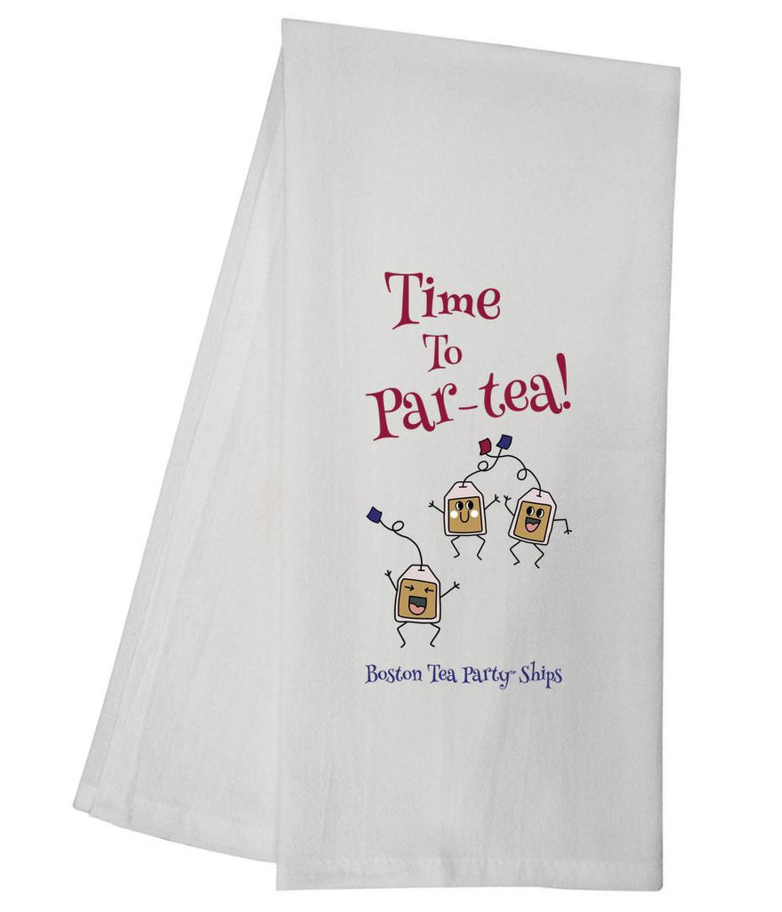 Time To Par-Tea Boston Tea Party Ships  Tea Towel HIS-TEA-002-PARTEA