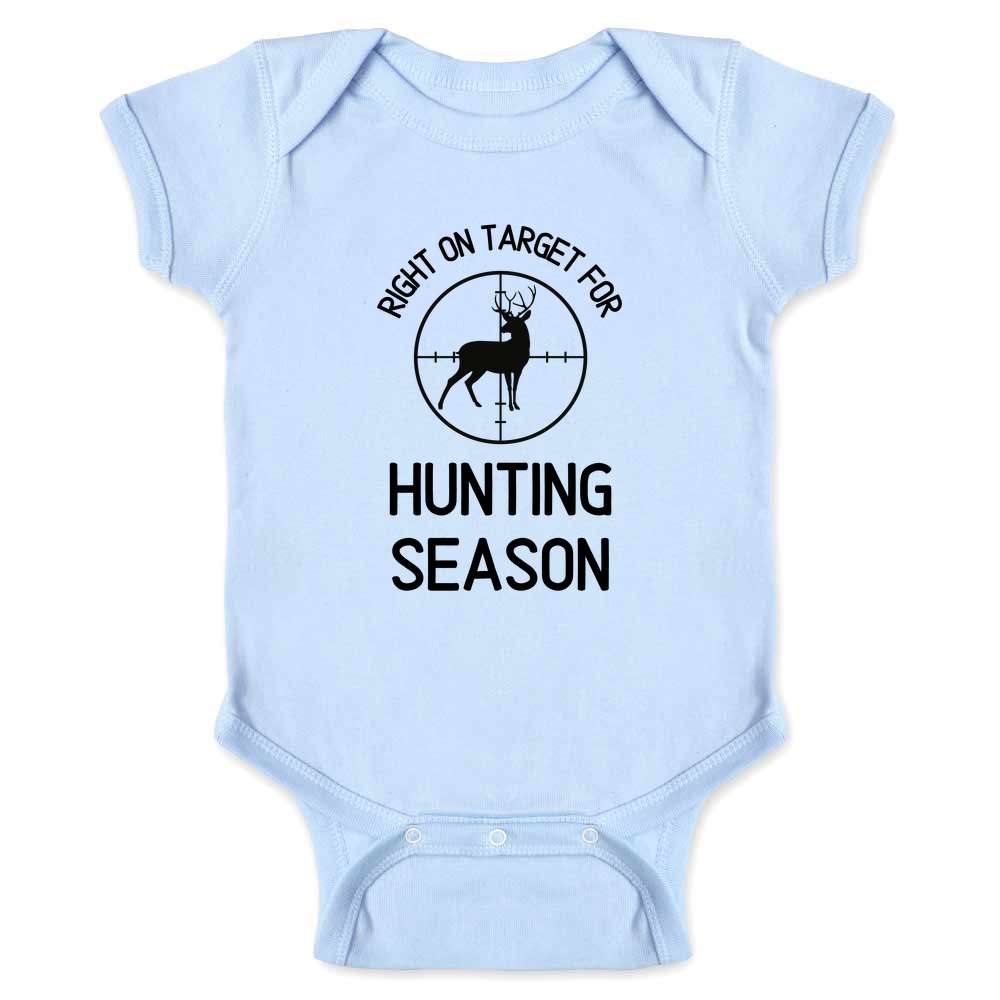 Right On Target For Hunting Season Baby Bodysuit