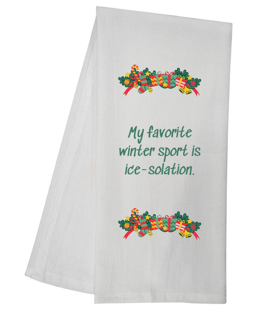 Winter Sport Tea Towel GGTT981